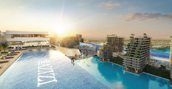 Waterfront residences at Azizi Venice